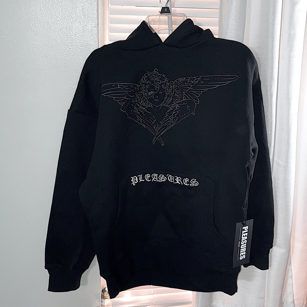 Pleasures Angel Hoodie size M Black Never Worn